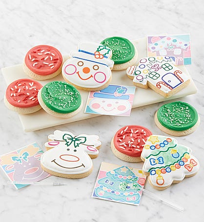 DIY Paint Your Own Holiday Cookie Kit